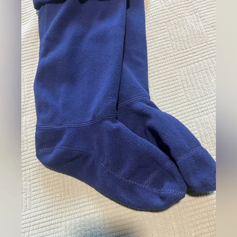 Hunter Women's Original Tall Fleece Welly Navy Socks Size M/L Shoe Size 8-10
